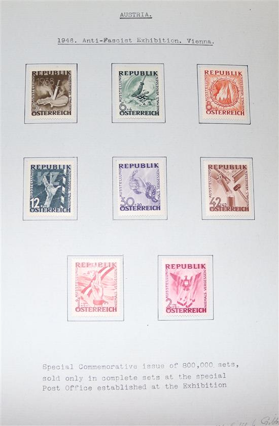 STAMPS, Commemorative, special event, GB, Colonies, Europe etc (2 albums, mostly mint), with loose, sundry coins, medals etc(-)